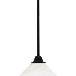 Toltec Lighting - 3401-MB-702 - One Light Mini Pendant - Paramount - Matte Black