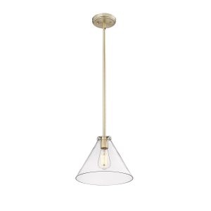 Millennium - 8141-MG - One Light Pendant - Aliza - Modern Gold