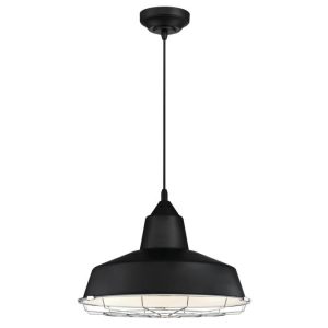 Westinghouse Lighting - 6131900 - LED Pendant - Academy - Black