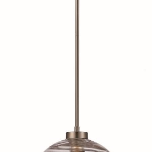 Trans Globe Imports - PND-2153 - One Light Pendant - Southern - Brushed Nickel