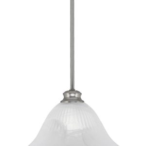 Toltec Lighting - 72-BN-5831 - One Light Pendant - Stem - Brushed Nickel