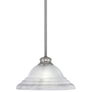Toltec Lighting - 72-BN-5931 - One Light Pendant - Stem - Brushed Nickel