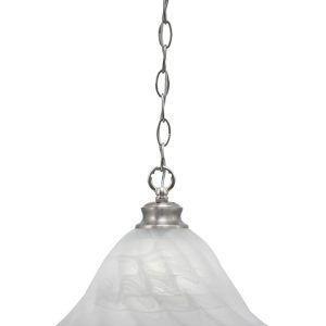 Toltec Lighting - 92-BN-5731 - One Light Pendant - Chain - Brushed Nickel