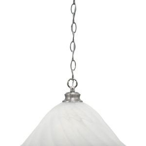 Toltec Lighting - 92-BN-5781 - One Light Pendant - Chain - Brushed Nickel