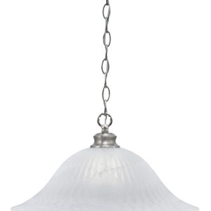 Toltec Lighting - 92-BN-5881 - One Light Pendant - Chain - Brushed Nickel