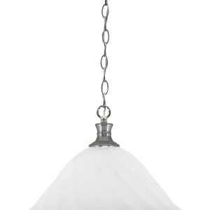 Toltec Lighting - 96-BN-5781 - One Light Pendant - Chain - Brushed Nickel