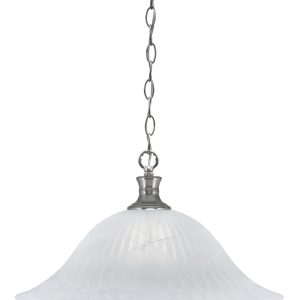 Toltec Lighting - 96-BN-5881 - One Light Pendant - Chain - Brushed Nickel