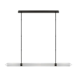 Visual Comfort Modern - AKLS28627PZ-277 - LED Linear Chandelier - Langston - Plated Dark Bronze