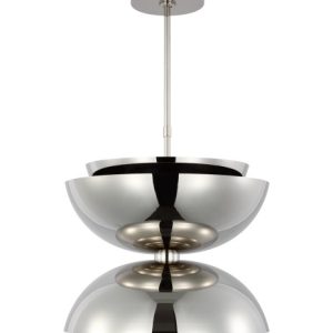 Visual Comfort Modern - SLPD13227N - LED Pendant - Shanti - Polished Nickel