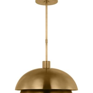Visual Comfort Modern - SLPD13427NB - LED Pendant - Shanti - Natural Brass