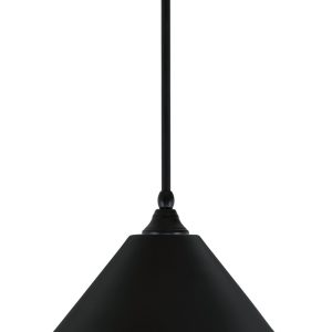 Toltec Lighting - 23-MB-420 - One Light Mini Pendant - Any - Matte Black