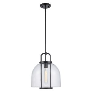 Trans Globe Imports - PND-2230 BK - One Light Pendant - River - Black