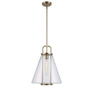 Trans Globe Imports - PND-2233 AG - One Light Pendant - River - Antique Gold