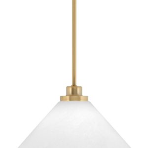 Toltec Lighting - 2601-NAB-2121 - One Light Mini Pendant - Odyssey - New Age Brass