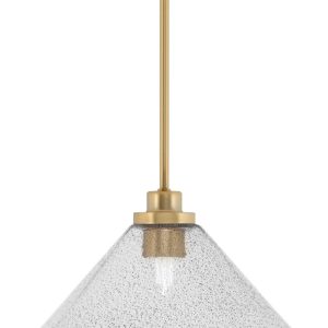 Toltec Lighting - 2601-NAB-2122 - One Light Mini Pendant - Odyssey - New Age Brass
