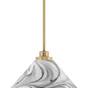 Toltec Lighting - 2601-NAB-2129 - One Light Mini Pendant - Odyssey - New Age Brass