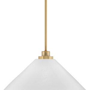 Toltec Lighting - 2601-NAB-2161 - One Light Mini Pendant - Odyssey - New Age Brass