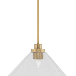 Toltec Lighting - 2601-NAB-306 - One Light Mini Pendant - Odyssey - New Age Brass