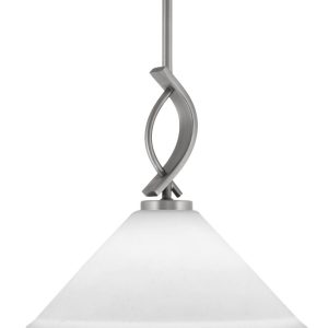Toltec Lighting - 3901-GP-316 - One Light Mini Pendant - Cavella - Graphite