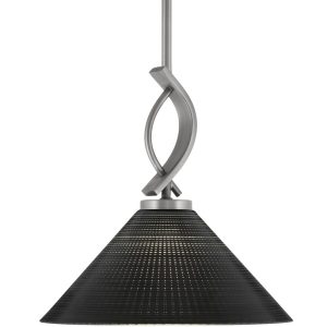 Toltec Lighting - 3901-GP-4009 - One Light Mini Pendant - Cavella - Graphite