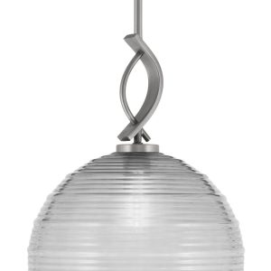 Toltec Lighting - 3901-GP-5130 - One Light Mini Pendant - Cavella - Graphite