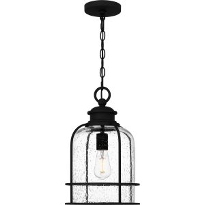 Quoizel - BWE1510EK - One Light Mini Pendant - Bowles - Earth Black