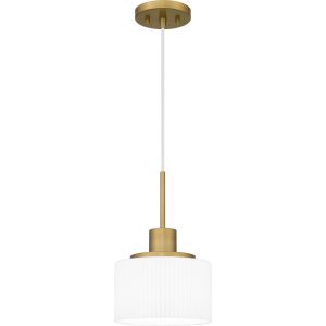 Quoizel - QPP6172AB - One Light Mini Pendant - Quoizel Piccolo Pendant - Aged Brass
