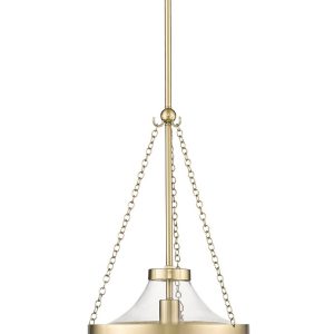 Millennium - 20101-MG - One Light Pendant - Clarra - Modern Gold