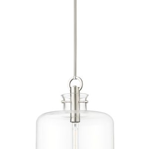 Millennium - 20801-BN - One Light Pendant - Hayloft - Brushed Nickel