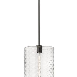 Millennium - 9221-MB - One Light Pendant - Ashli - Matte Black
