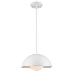 Trans Globe Imports - PND-2240 WH - One Light Pendant - White