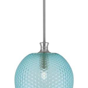 Toltec Lighting - 75-BN-4205 - One Light Pendant - Zola - Brushed Nickel
