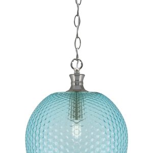Toltec Lighting - 95-BN-4205 - One Light Pendant - Zola - Brushed Nickel