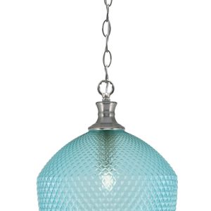 Toltec Lighting - 95-BN-4225 - One Light Pendant - Zola - Brushed Nickel
