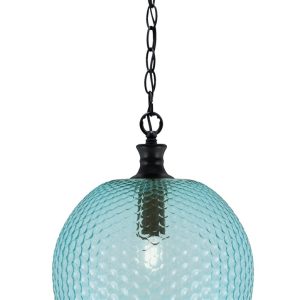 Toltec Lighting - 95-MB-4205 - One Light Pendant - Zola - Matte Black