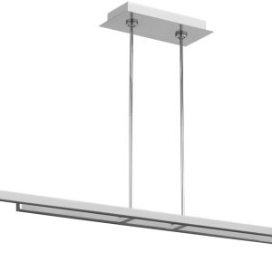 Visual Comfort Modern - 700LSSTG260PSS-LED927 - LED Linear Suspension - Stagger - Polished Stainless Steel