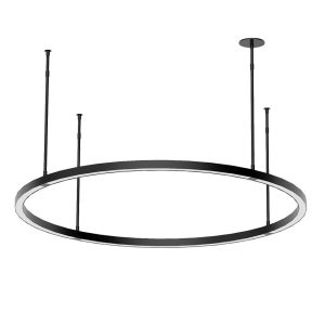 Visual Comfort Modern - MDCH53927B - LED Chandelier - Stagger - Nightshade Black