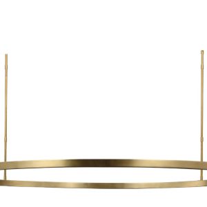 Visual Comfort Modern - MDCH54027HAB - LED Chandelier - Stagger - Hand Rubbed Antique Brass