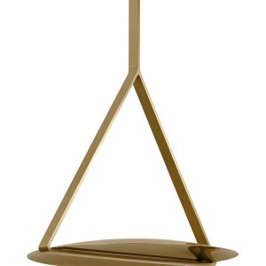 Visual Comfort Modern - PBPD35127NB/NB - LED Pendant - Cymbal - Natural Brass
