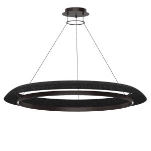 Visual Comfort Modern - SLCH55727WBKBZ - LED Chandelier - Noa - Bronze