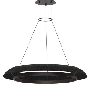 Visual Comfort Modern - SLCH55827WBKBZ - LED Chandelier - Noa - Bronze