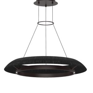 Visual Comfort Modern - SLCH55927WBKBZ - LED Chandelier - Noa - Bronze