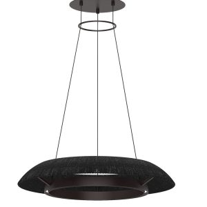 Visual Comfort Modern - SLCH56027WBKBZ - LED Chandelier - Noa - Bronze