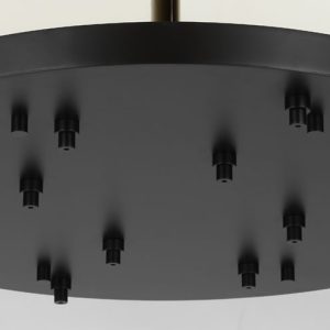 Visual Comfort Modern - SLCH577B - Canopy - Nightshade Black