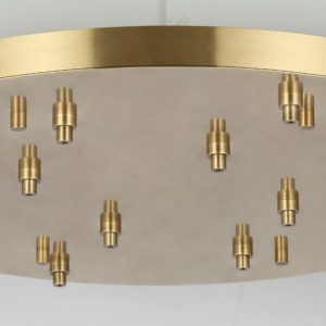 Visual Comfort Modern - SLCH577HAB - Canopy - Hand Rubbed Antique Brass