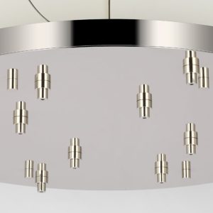 Visual Comfort Modern - SLCH577N - Canopy - Polished Nickel