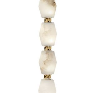 Visual Comfort Modern - SLWS54727ALBHAB - LED Wall Sconce - Collier - Hand Rubbed Antique Brass