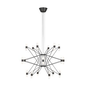 Visual Comfort Modern - SLCH24827BZ - LED Chandelier - Lassell - Dark Bronze