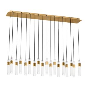 Visual Comfort Modern - SLCH40227NB - LED Chandelier - Lassell - Nightshade Black
