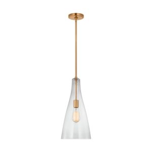 Visual Comfort Studio - 6537001-848 - One Light Pendant - Arilda - Satin Brass